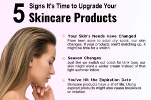 5 Signs It's Time to Upgrade Your Skincare Products